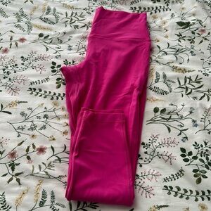 Lululemon Align 25” Sonic Pink Leggings sz10